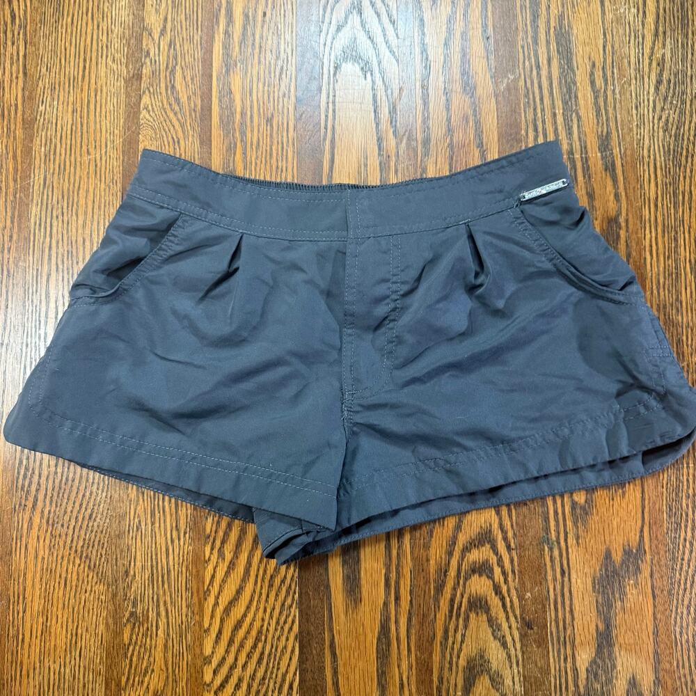 ZeroXposur Women’s Swim Board Shorts Size 6 Black Hybrid Quick Dry Pockets